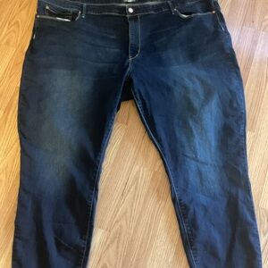 SIGNATURE LEVI STRAUSS GOLD 54X40 MID RISE SKINNY JEANS